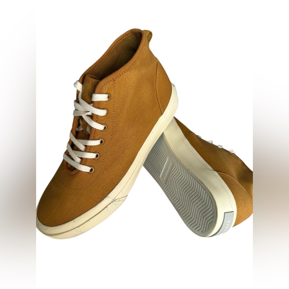 Everlane The Forever High Top Sneakers in 100% organic cotton Unisex - Picture 6 of 15